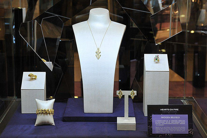 BRITISH FASHION COUNCIL'S ROCK VAULT FOR HEARTS ON FIRE