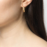 Textured Mini Hoop Earrings