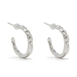Textured Mini Hoop Earrings