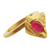 Fuchsia Stega Ring