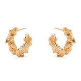 Little Rocks Hoop Earrings
