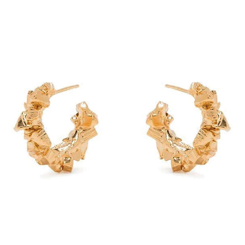 Little Rocks Hoop Earrings