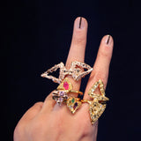 Starburst Arrows Ring