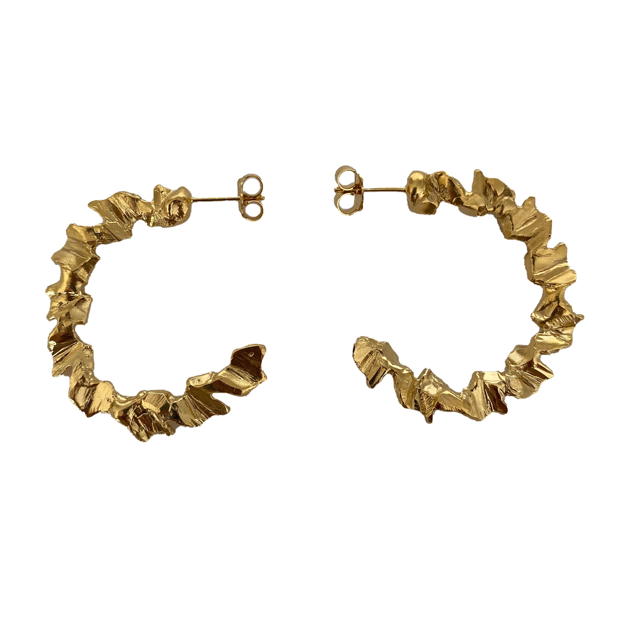Scorpia Ray Hoop Earrings
