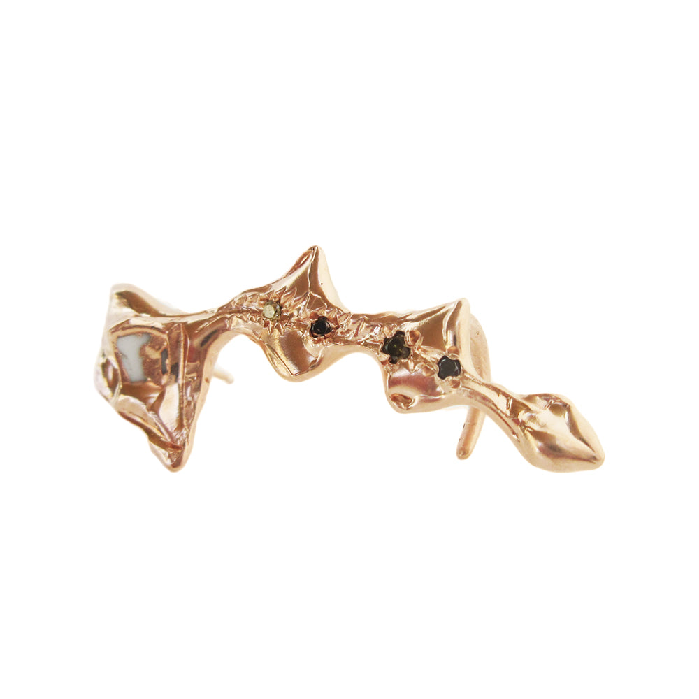 Curved Arrow Ear Cuff