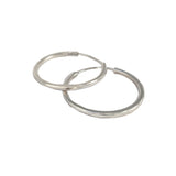 Medium Flint Edge Hoops