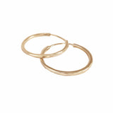 Medium Flint Edge Hoops