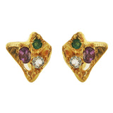 Rainbow Stega Stud Earrings