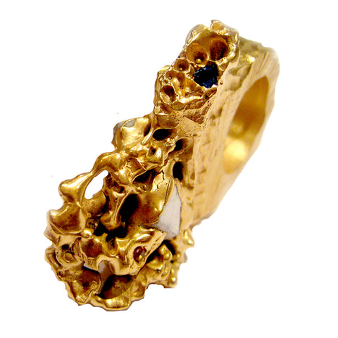 Porcelain Lava Ring