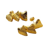 Triple Stega Earrings