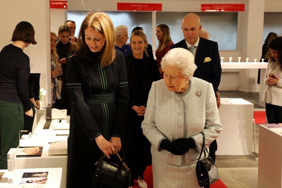 Imogen meets Her Majesty The Queen