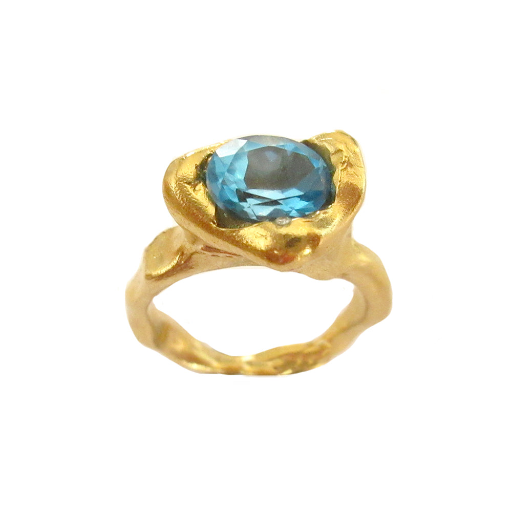 Sedona Blue Topaz Ring