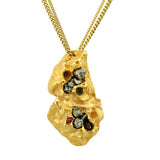 Honeycomb Nugget Necklace